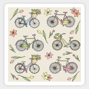 Cute Bikes Sticker